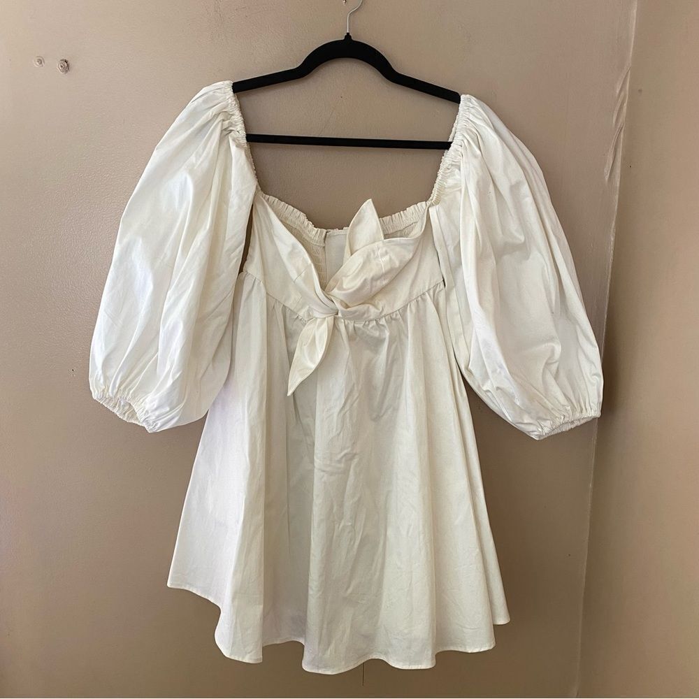 For Love And Lemons Saint Lucia Mini Dress White
Puff sleeve bridal Revolve M - Picture 8 of 12